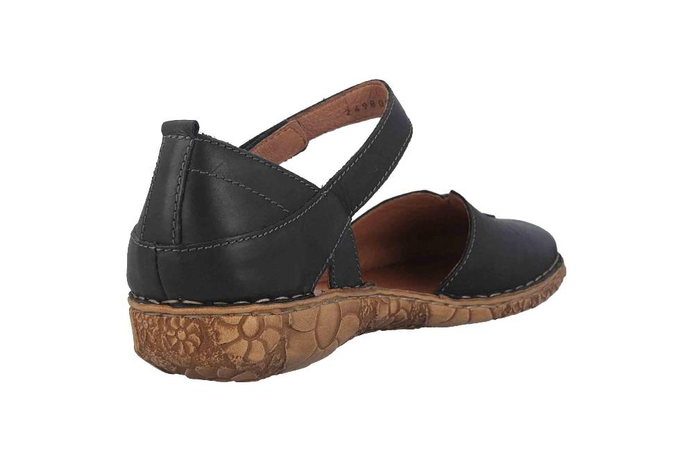 Josef Seibel Rosalie 42 Sandalen In Übergrößen Schwarz 79542 727 100 Große Damenschuhe