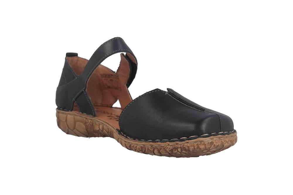 Josef Seibel Rosalie 42 Sandalen In Übergrößen Schwarz 79542 727 100 Große Damenschuhe