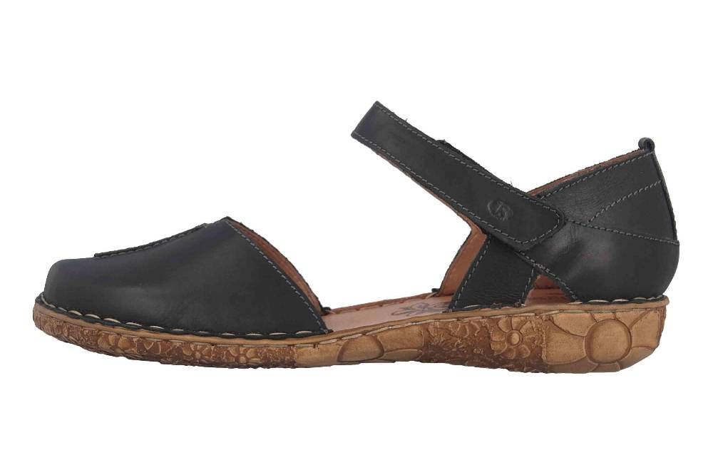 Josef Seibel Rosalie 42 Sandalen in Übergrößen Schwarz 79542 727 100 große Damenschuhe
