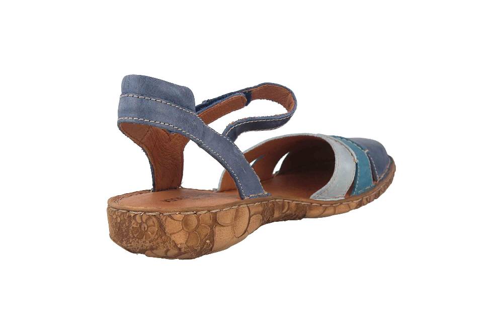 Josef Seibel Rosalie 44 Sandalen In Übergrößen Blau 79544 95 507 Große Damenschuhe
