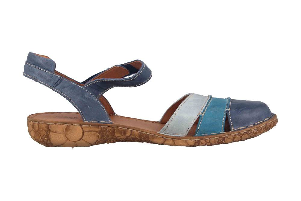 Josef Seibel Rosalie 44 Sandalen In Übergrößen Blau 79544 95 507 Große Damenschuhe
