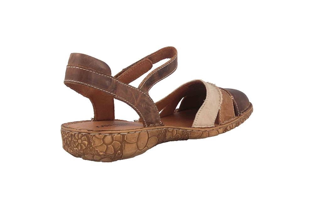 Josef Seibel Rosalie 44 Sandalen In Übergrößen Braun 79544 95 322 Große Damenschuhe