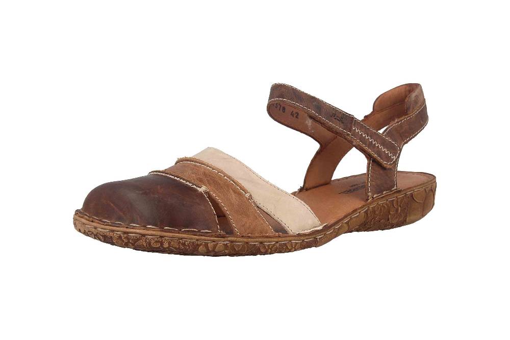 Josef Seibel Rosalie 44 Sandalen In Übergrößen Braun 79544 95 322 Große Damenschuhe