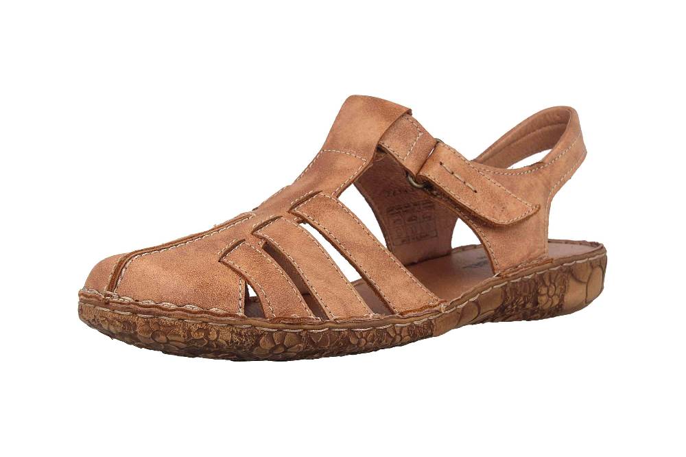 Josef Seibel Rosalie 48 Sandalen In Übergrößen Braun 79548 258 370 Große Damenschuhe