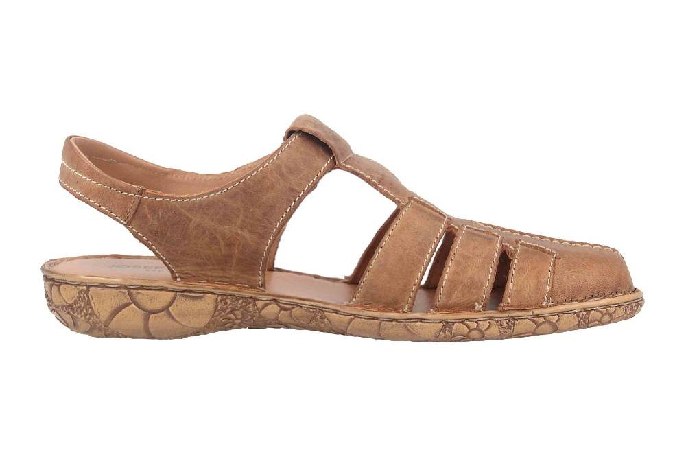 Josef Seibel Rosalie 48 Sandalen In Übergrößen Braun 79548-95-240 Große Damenschuhe