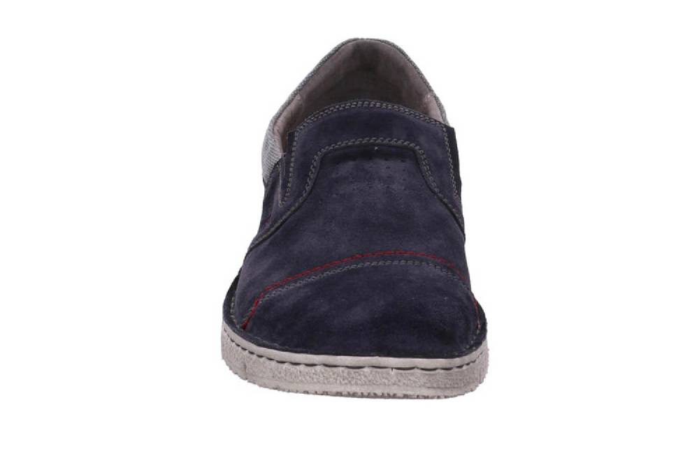 Josef Seibel Ruben 07 Slipper In Übergrößen Blau 47707 949 541 Große Herrenschuhe