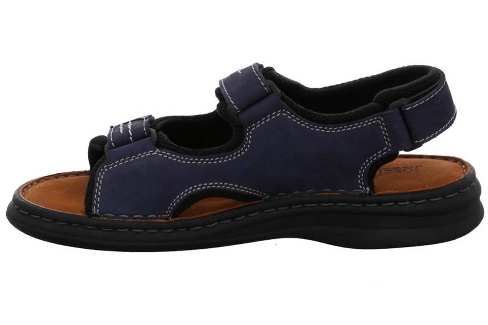 Josef Seibel Sandalen in Übergrößen Blau 10236 11 582 große Herrenschuhe