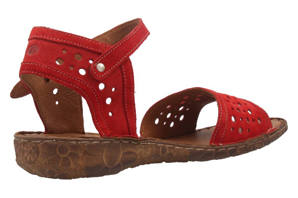 Josef Seibel Sandalen In Übergrößen Rot 79511 944 400 Große Damenschuhe