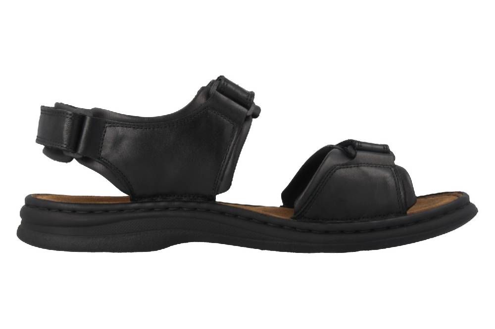 Josef Seibel Sandalen In Übergrößen Schwarz 10104 35 602 Große Herrenschuhe