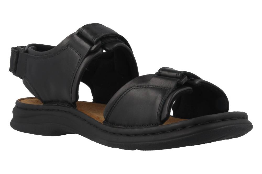 Josef Seibel Sandalen In Übergrößen Schwarz 10104 35 602 Große Herrenschuhe