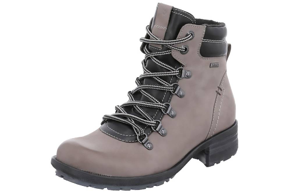 Josef Seibel Sandra 66 Stiefel in Übergrößen Grau 93574 PL751 701 große Damenschuhe