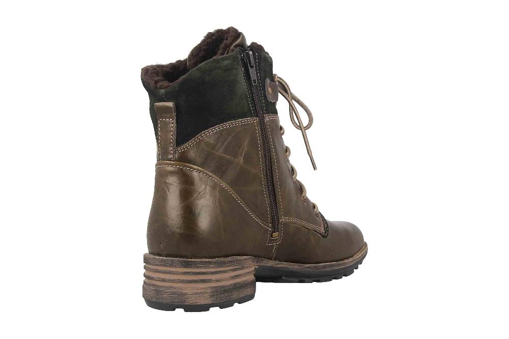 Josef Seibel Sandra 83 Boots In Übergrößen Grün 93883 PL88 630 Große Damenschuhe