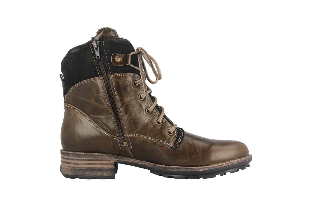 Josef Seibel Sandra 83 Boots In Übergrößen Grün 93883 PL88 630 Große Damenschuhe