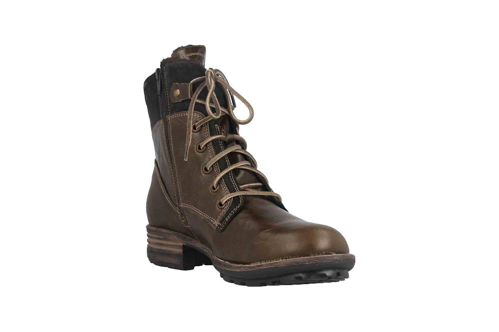 Josef Seibel Sandra 83 Boots In Übergrößen Grün 93883 PL88 630 Große Damenschuhe