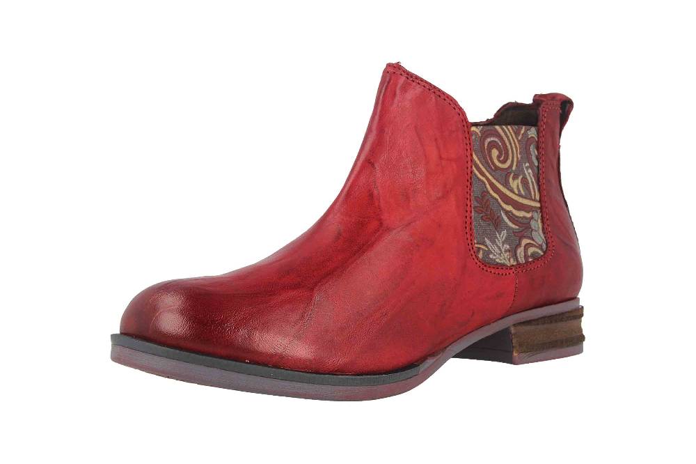 Josef Seibel Sanja 06 Stiefeletten In Übergrößen Bordeaux 76506 MI160 411 Große Damenschuhe