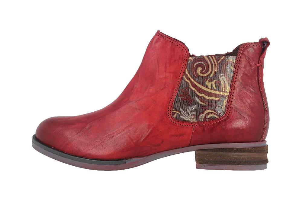 Josef Seibel Sanja 06 Stiefeletten in Übergrößen Bordeaux 76506 MI160 411 große Damenschuhe