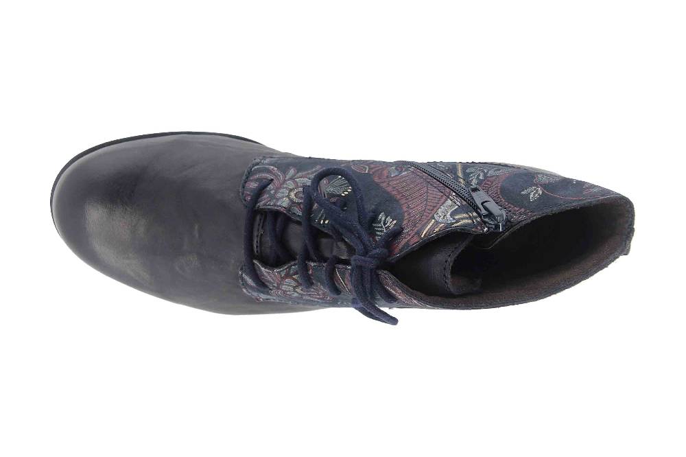 Josef Seibel Sanja 10 Stiefeletten In Übergrößen Blau 76510 MI159 531 Große Damenschuhe