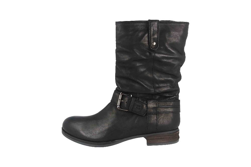 Josef Seibel Sanja 14 Stiefel in Übergrößen Schwarz 76514 MI160 100 große Damenschuhe