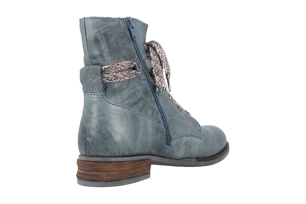 Josef Seibel Sanja 18 Stiefeletten In Übergrößen Blau 76518 VL160 515 Große Damenschuhe