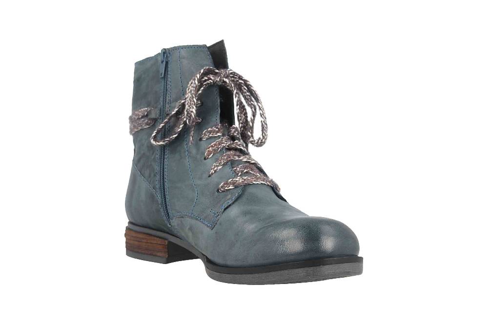 Josef Seibel Sanja 18 Stiefeletten In Übergrößen Blau 76518 VL160 515 Große Damenschuhe