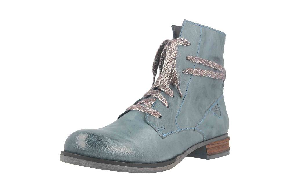 Josef Seibel Sanja 18 Stiefeletten In Übergrößen Blau 76518 VL160 515 Große Damenschuhe