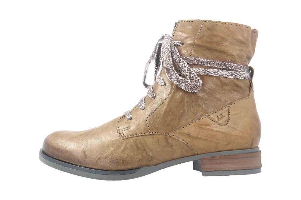 Josef Seibel Sanja 18 Stiefeletten in Übergrößen Grün 76518 VL160 630 große Damenschuhe