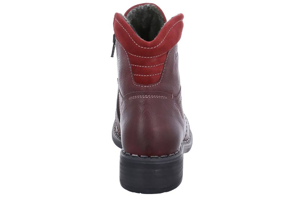 Josef Seibel Selena 12 Boots In Übergrößen Rot 97412 TE796 410 Große Damenschuhe