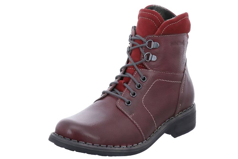 Josef Seibel Selena 12 Boots in Übergrößen Rot 97412 TE796 410 große Damenschuhe