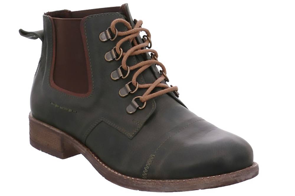 Josef Seibel Sienna 09 Boots In Übergrößen Grün 99609 MI720 631 Große Damenschuhe