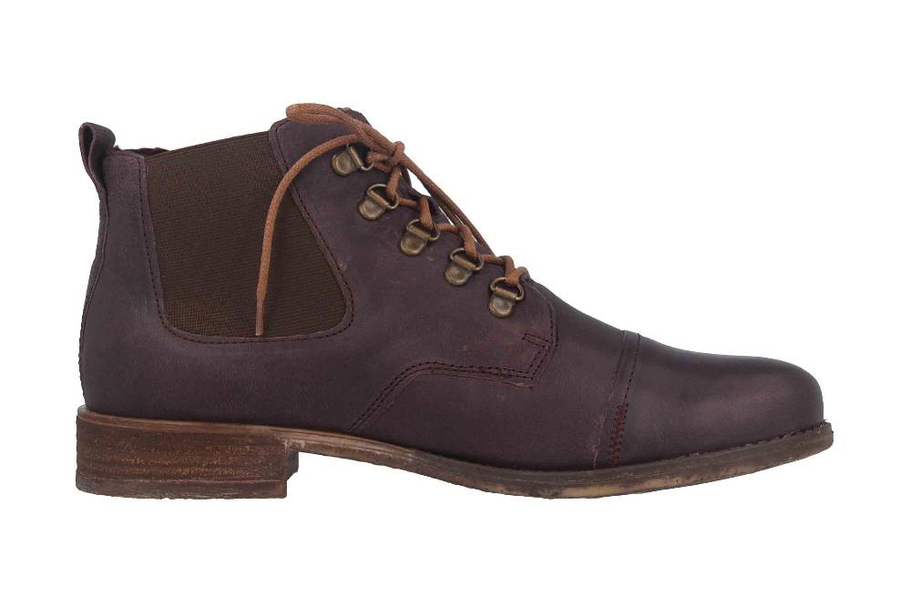 Josef Seibel Sienna 09 Boots In Übergrößen Lila 99609 MI720 581 Große Damenschuhe