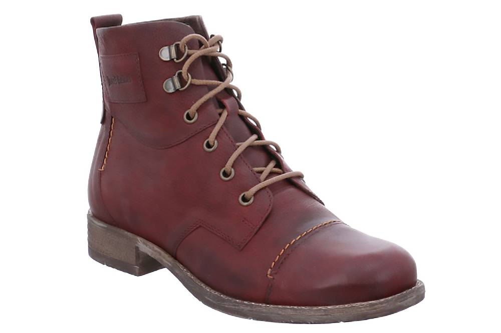 Josef Seibel Sienna 17 Boots In Übergrößen Rot 99617 MI123 410 Große Damenschuhe