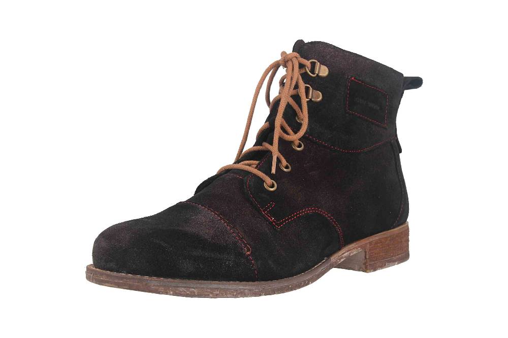 Josef Seibel Sienna 17 Stiefeletten In Übergrößen Bordeaux 99617 MI676 410 Große Damenschuhe