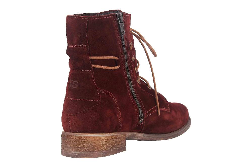 Josef Seibel Sienna 70 Stiefeletten In Übergrößen Rot 99670 MI944 460 Große Damenschuhe