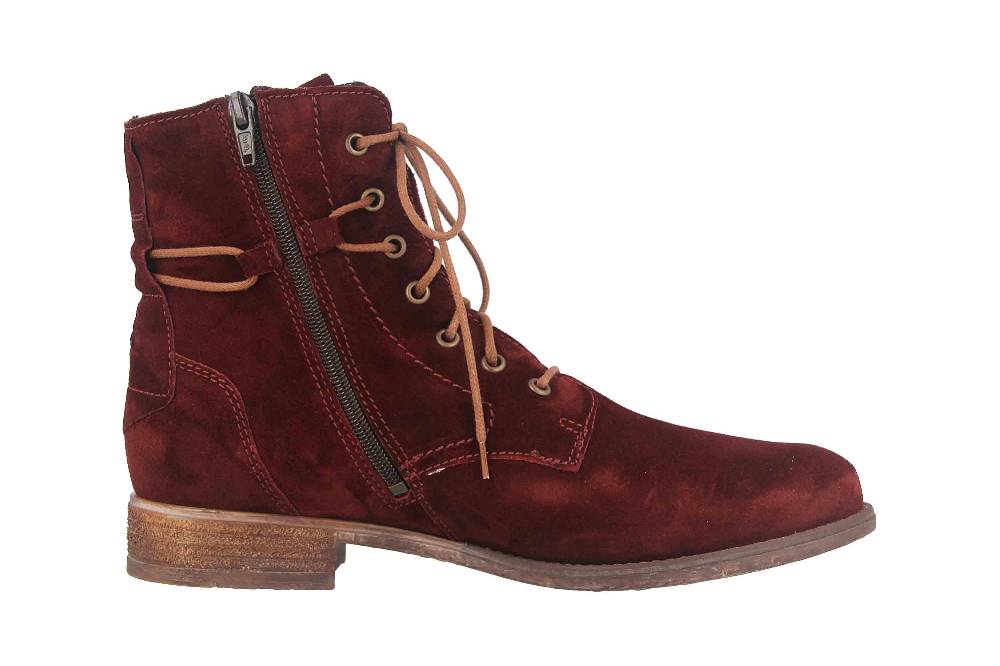 Josef Seibel Sienna 70 Stiefeletten In Übergrößen Rot 99670 MI944 460 Große Damenschuhe