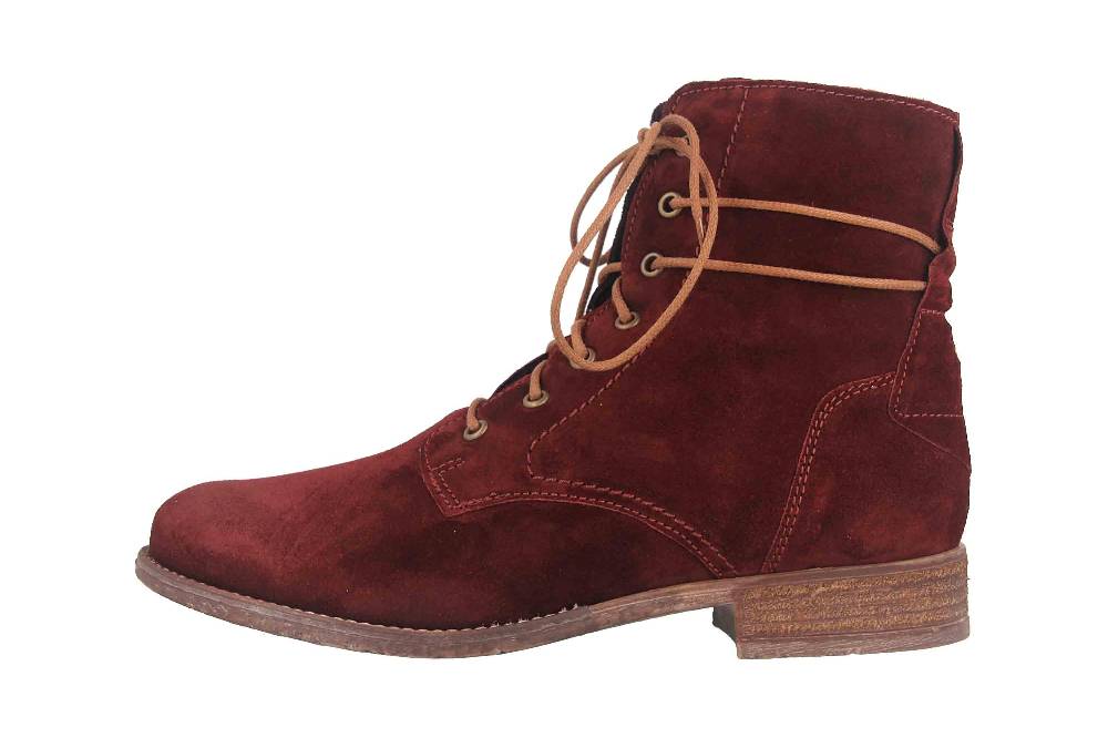 Josef Seibel Sienna 70 Stiefeletten in Übergrößen Rot 99670 MI944 460 große Damenschuhe