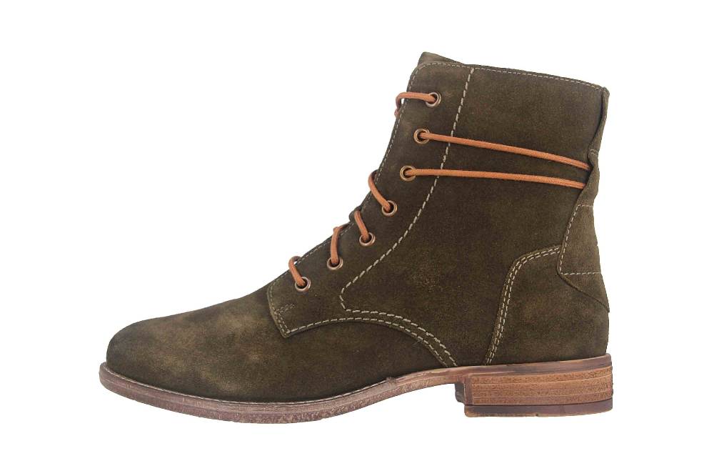 Josef Seibel Sienna 70 Stiefeletten in Übergrößen Grün 99670 MI944 615 große Damenschuhe