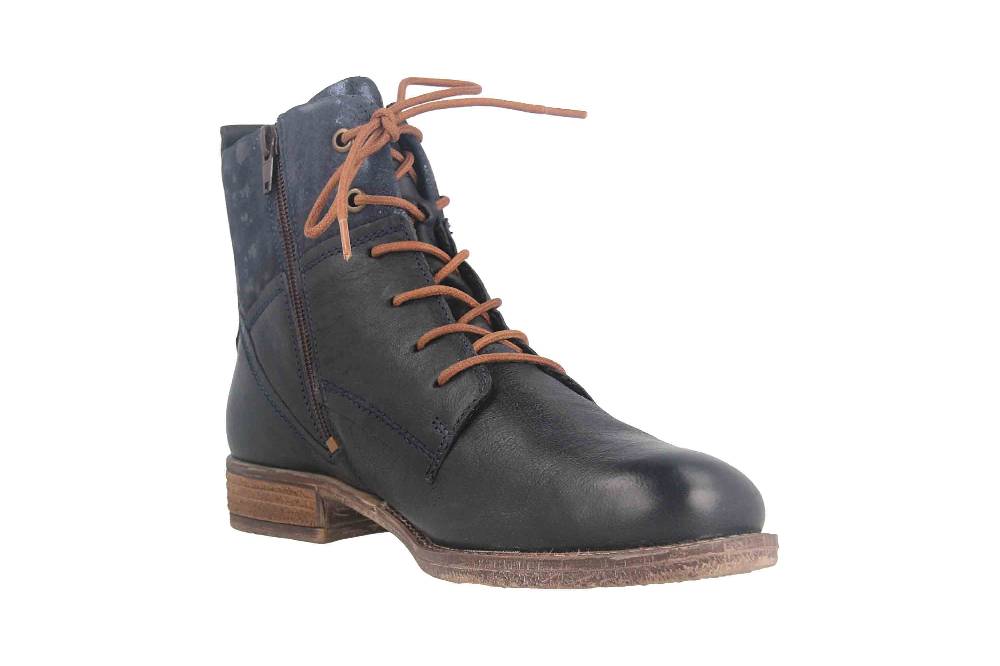 Josef Seibel Sienna 95 Stiefeletten In Übergrößen Blau 99695 MI001 530 Große Damenschuhe