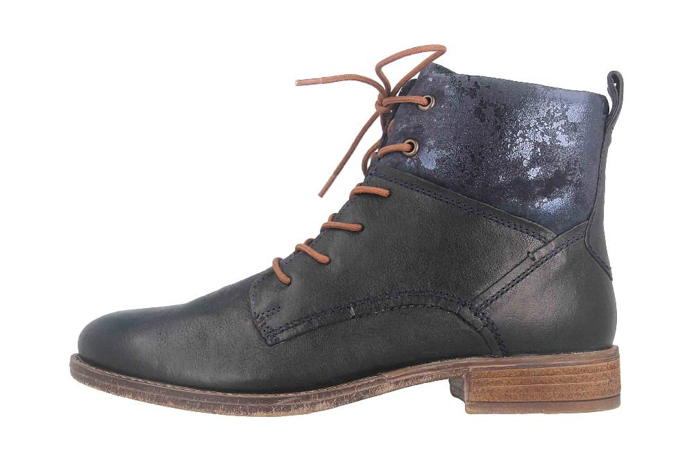 Josef Seibel Sienna 95 Stiefeletten in Übergrößen Blau 99695 MI001 530 große Damenschuhe