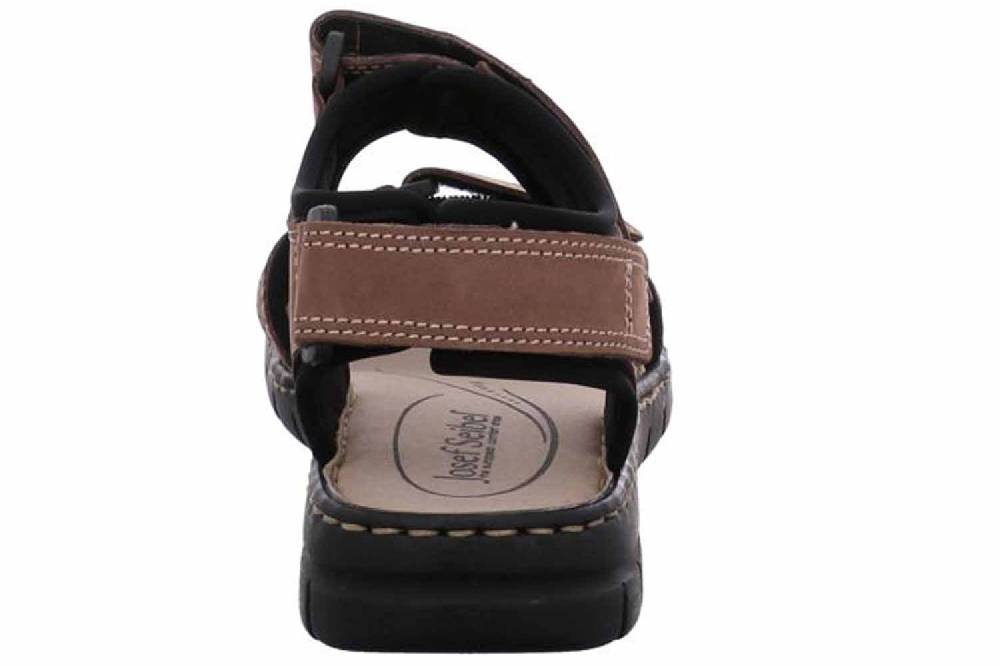 Josef Seibel Stefanie 01 Sandalen In Übergrößen Braun 93401 751 251 Große Damenschuhe