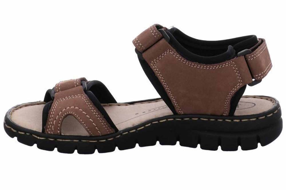 Josef Seibel Stefanie 01 Sandalen in Übergrößen Braun 93401 751 251 große Damenschuhe