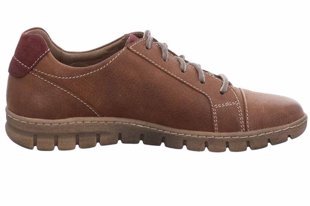 Josef Seibel Steffi 41 Halbschuhe In Übergrößen Braun 93141 869 351 Große Damenschuhe