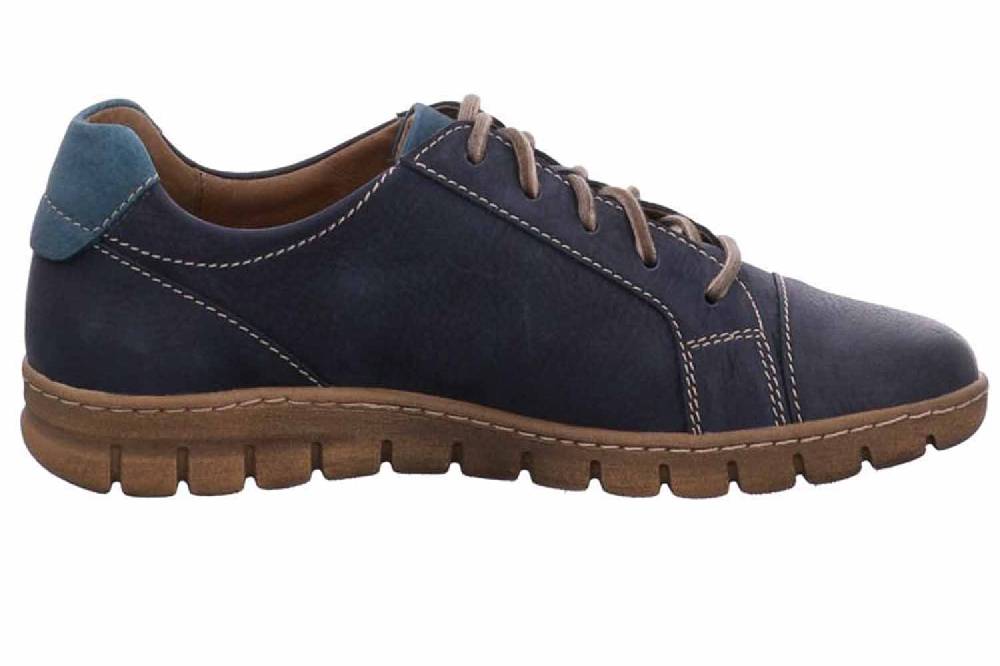 Josef Seibel Steffi 41 Halbschuhe In Übergrößen Blau 93141 869 501 Große Damenschuhe