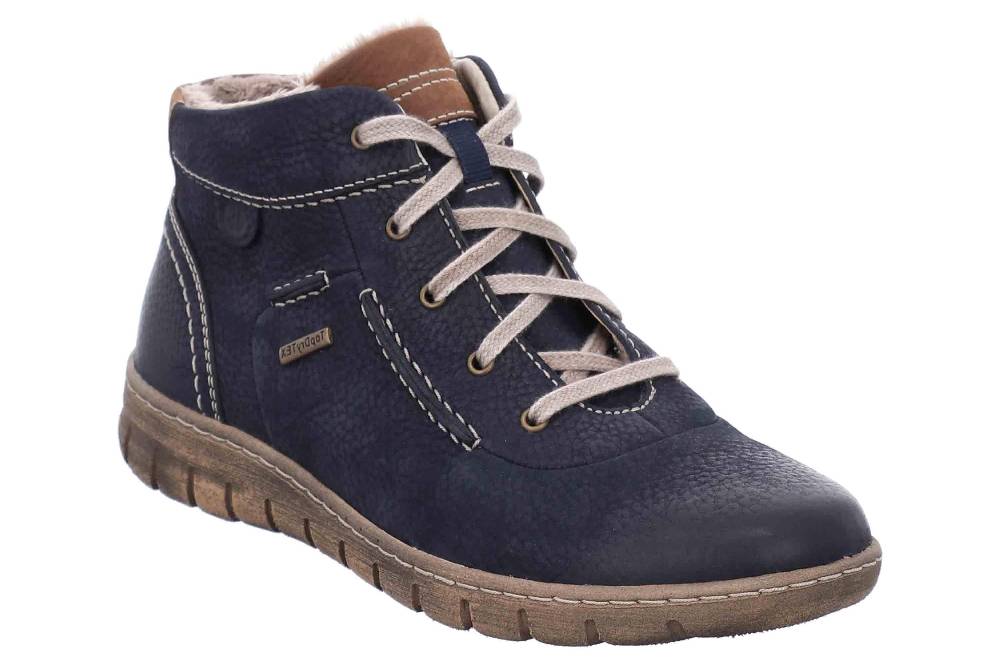 Josef Seibel Steffi 53 Boots In Übergrößen Blau 93153 VL869 531 Große Damenschuhe