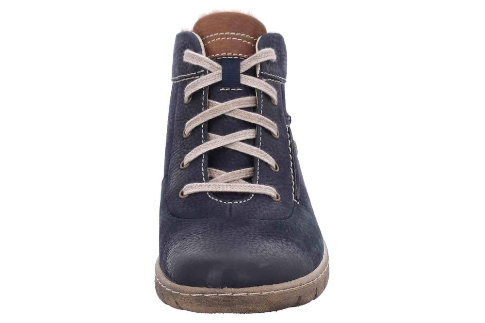 Josef Seibel Steffi 53 Boots In Übergrößen Blau 93153 VL869 531 Große Damenschuhe