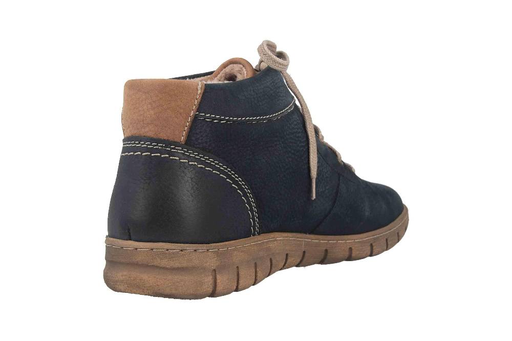 Josef Seibel Steffi 53 Boots In Übergrößen Blau 93153 VL796 500 Große Damenschuhe