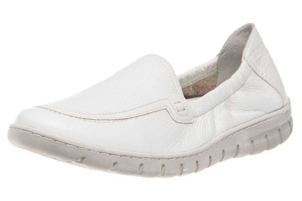 Josef Seibel Steffi 57 Slipper in Übergrößen Weiß 93157 28 000 große Damenschuhe