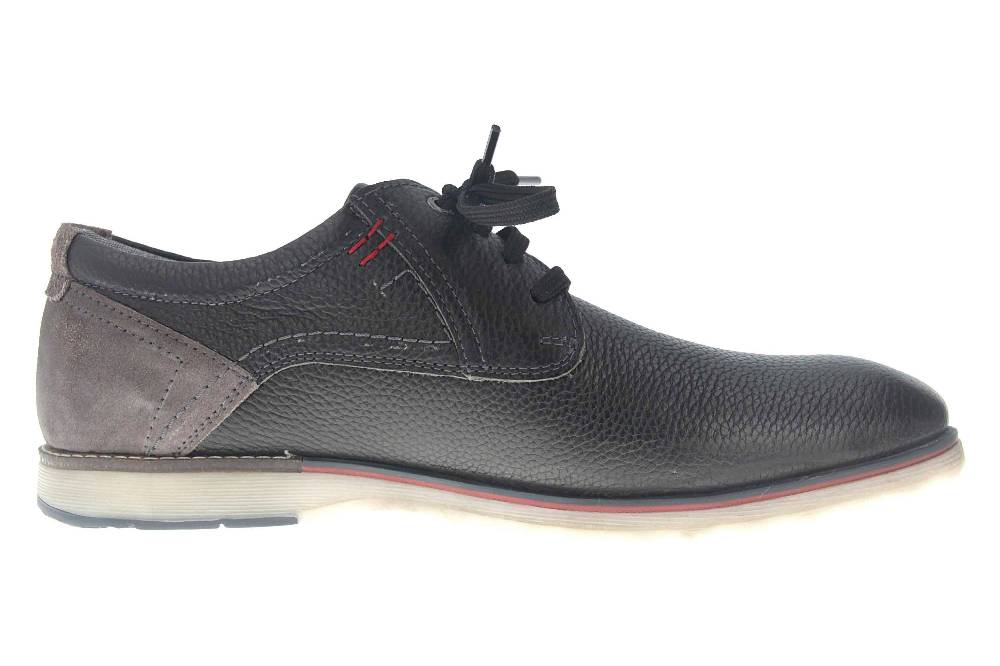 Josef Seibel Tim 01 Halbschuhe In Übergrößen Schwarz 27501 TE42 101 Große Herrenschuhe