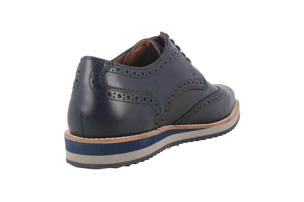 Josef Seibel Yannik 01 Halbschuhe Blau 15901 147 500 Herrenschuhe