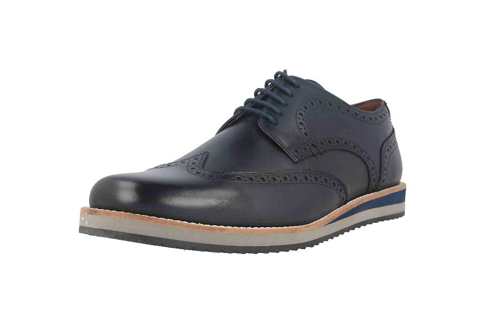 Josef Seibel Yannik 01 Halbschuhe Blau 15901 147 500 Herrenschuhe