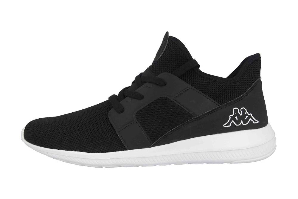 Kappa AMUN II KNT Sneaker in Übergrößen Schwarz 242709 1110 große Herrenschuhe